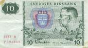 Sweden 10 Kronor Banknote, KM:52c -