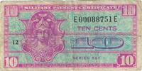 United States 10 Cents Banknote, KM:M30a -