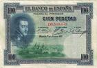 Spain 100 Pesetas Banknote, 1925-07-01, KM:69a -