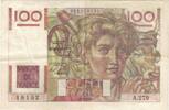 France 100 Francs Jeune Paysan, 18132 A.279, Fayette:28.20 -