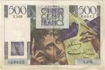 France 500 Francs Chateaubriand, 18022 T.109, Fayette:34.9 -