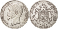 France 5 Francs Coin, Napoleon III, Napoléon III, Paris -