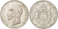 France 5 Francs Coin, Napoleon III, Napoléon III, Paris -