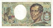 France 200 Francs Montesquieu, 074391 R.052, Fayette:70.07 -