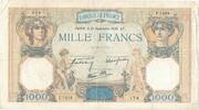 France 1000 Francs Cérès et Mercure, F.7519 179 -