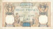 France 1000 Francs Banknote, Cérès et Mercure, Fayette:38.47 -