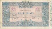 France 1000 Francs Bleu et Rose, Fayette:36.34, KM:67h -