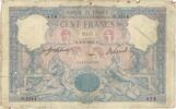 France 100 Francs Bleu et Rose, Fayette:21.23, KM:65e -