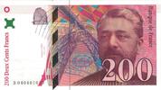 France 200 Francs Eiffel, B040461633, Fayette:75.03a -