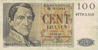 Belgium 100 Francs Banknote, 1955-03-03, KM:129b -