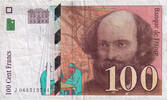 France 100 Francs Cézanne, Fayette:74.2, KM:158a -