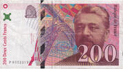 France 200 Francs Eiffel, Fayette:75.04b, KM:159b -