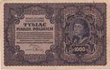 Poland 1000 Marek Banknote, 1919-08-23, KM:29 -
