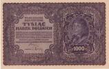 Poland 1000 Marek Banknote, 1919-08-23, KM:29 -