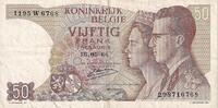 Belgium 50 Francs 1966-05-16, KM:139 -