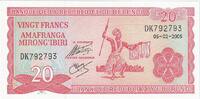 Burundi 20 Francs 2005-02-05, KM:27b -