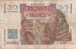 France 50 Francs Le Verrier, O.48, Fayette:20.7, KM:127b -