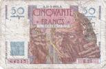 France 50 Francs Le Verrier, E.25, Fayette:20.5, KM:127a -