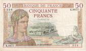 France 50 Francs Cérès, 1938-10-20, K.8677 -