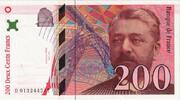 France 200 Francs Eiffel, D013244517 -