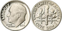 United States Dime Roosevelt, U.S. Mint, Proof, Copper-Nickel Clad -