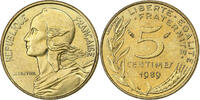 France 5 Centimes Marianne, Paris, Aluminum-Bronze -