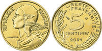 France 5 Centimes Marianne, Paris, Aluminum-Bronze -