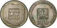 Poland 200 Zlotych Warsaw, Silver, KM:72 -