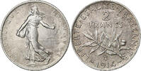 France 2 Francs Semeuse, Castelsarrasin, Silver, Gadoury:532 -