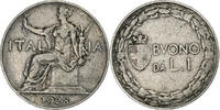Italy Lira Vittorio Emanuele III, Rome, Nickel, KM:62 -