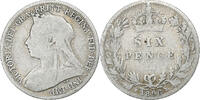 Great Britain 6 Pence Victoria, Silver, KM:779 -
