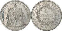 France 5 Francs Hercule, Paris, Silver, Gadoury:745a -