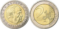 Monaco 2 Euro Rainier III, Paris, Bi-Metallic, Gadoury:MC179 -