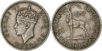 Southern Rhodesia 2 Shillings George VI, Copper-nickel -