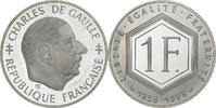 France Franc Charles de Gaulle, Charles De Gaulle, Paris, Silver -