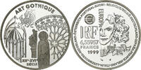 France 6.55957 Francs Art gothique, Paris, Proof, Silver -