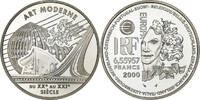 France 6.55957 Francs Art Moderne, Paris, Silver, KM:1228 -