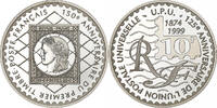 France 10 Francs Paris, 150e Anniversaire du Premier Timbre Poste -