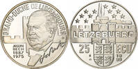 Duchy of Luxembourg 25 Ecu Joseph Bech (1887-1975), Proof, Silver -