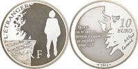 France 10 Euro L'Etranger, Albert Camus, Paris, Silver -