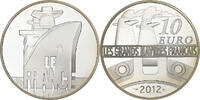 France 20 Euro Le France, Paris, Silver, KM:2070 -