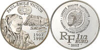 France 1-1/2 Euro Paul-Émile Victor, Paris, Silver, KM:1473 -