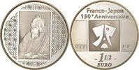 France 1-1/2 Euro 150e Anniversaire France - Japon, Proof, Paris -