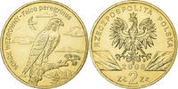 Poland 2 Zlote Warsaw, Brass, KM:627 -