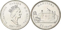 Canada 25 Cents Elizabeth II, Royal Canadian Mint, Nickel -
