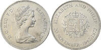 Great Britain 25 New Pence Elizabeth II, Copper-nickel -