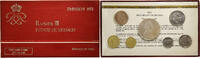 Monaco Coffret 10 c. à 50 frs. Rainier III, série FDC -