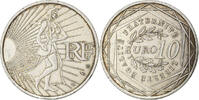 France 10 Euro Semeuse, Paris, Silver, Gadoury:EU337, KM:1580 -