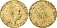 Kingdom of Prussia 20 Mark PRUSSIA, Wilhelm II, Berlin, Gold -