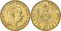 Kingdom of Prussia 20 Mark PRUSSIA, Wilhelm II, Berlin, Gold -